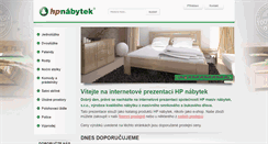 Desktop Screenshot of hpnabytek.cz